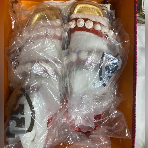 Tory Burch Sinclair Seashell sandals size 7.5 - Picture 6 of 7